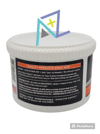 Goop Orange Pumice Natural Citrus Waterless Hand Cleaner 14 Oz