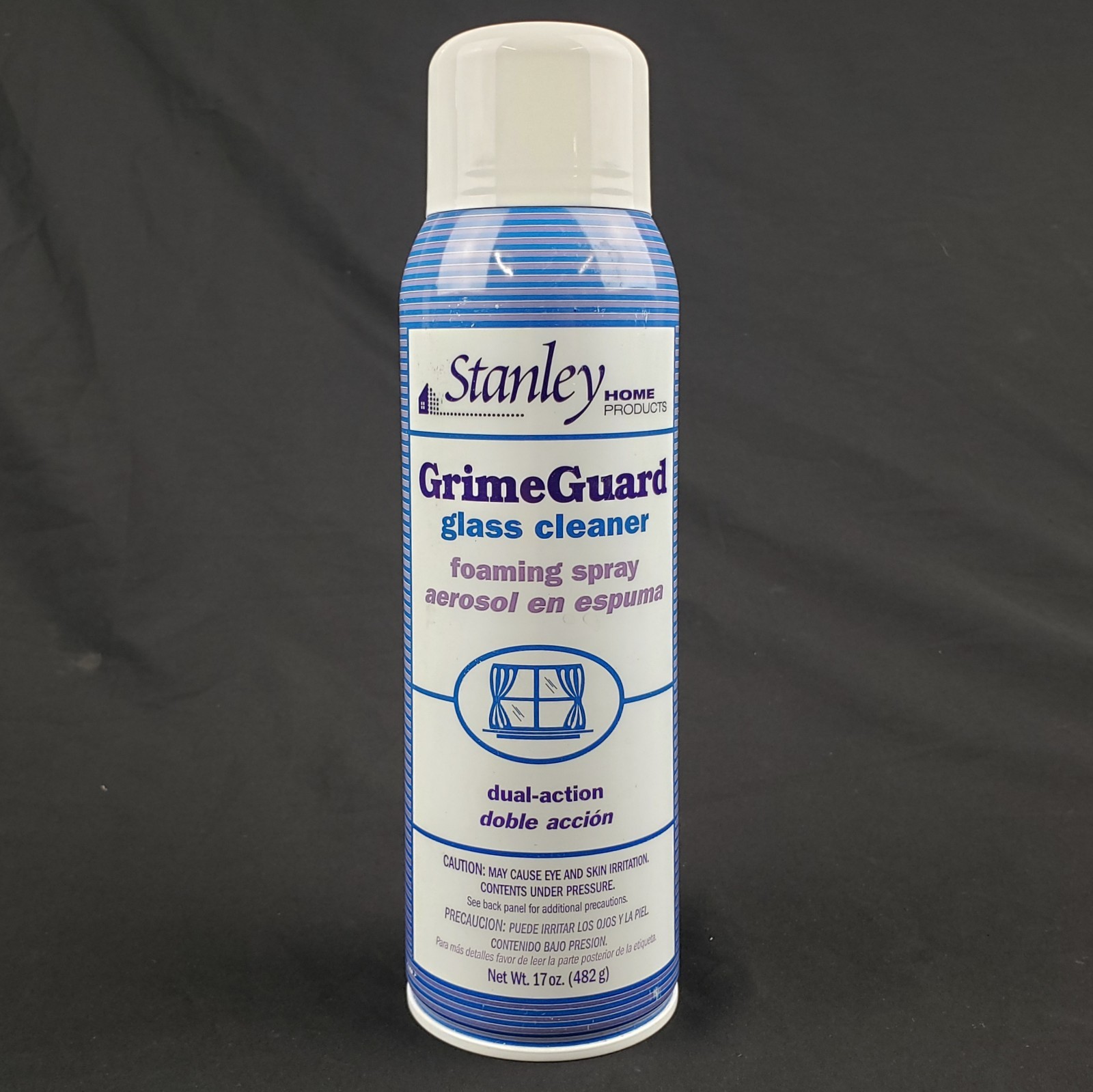 17 oz Stanley Foam Spray Glass Cleaner Grime Guard Dual Action Cleaning Spray