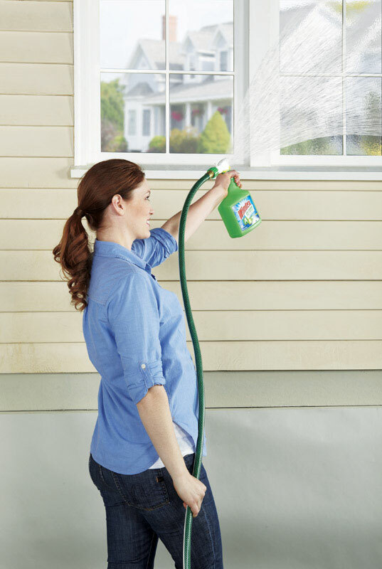 Windex OUTDOOR Glass Cleaner 32 oz. Hose Spray Streak-Free Shine Patio 10122 NEW