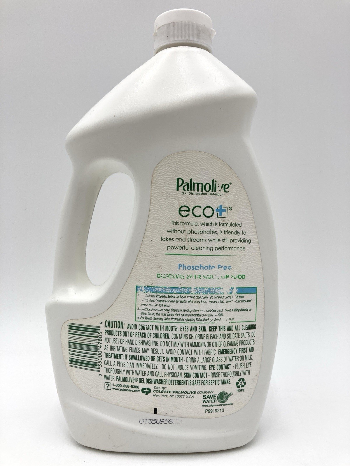 Palmolive ECO+ Lemon Splash 45oz Gel Dishwasher Detergent Discontinued