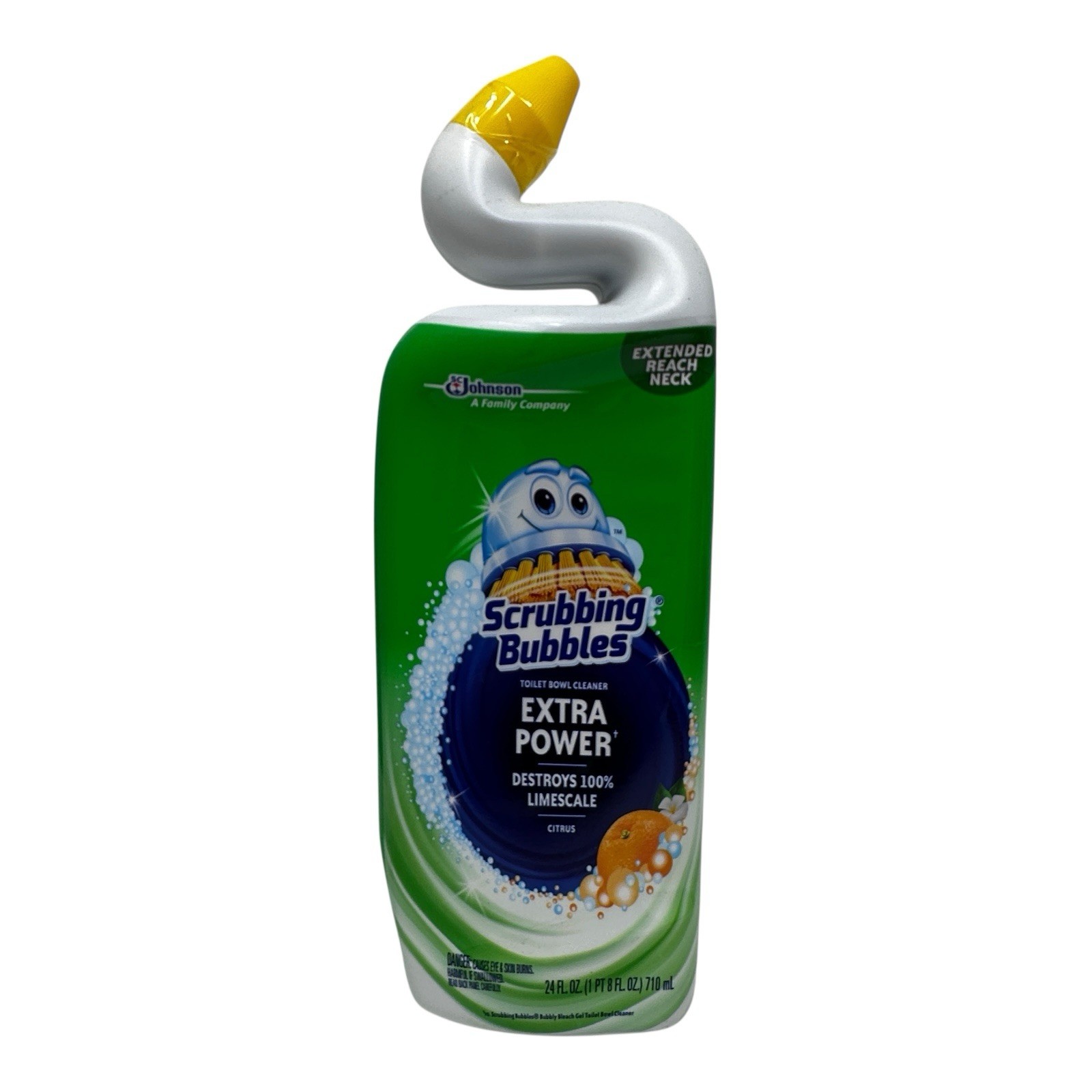 2 Pack Scrubbing Bubbles Extra Power Gel Toilet Bowl Cleaner Citrus 24 oz