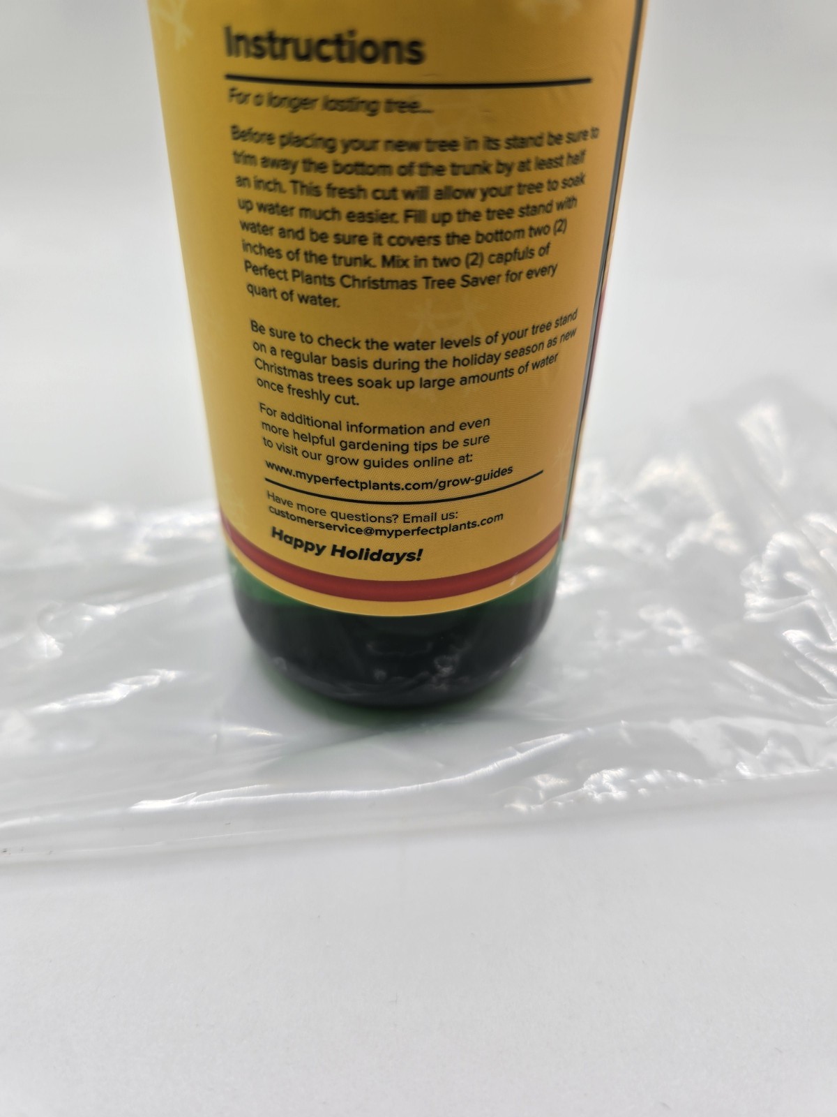 Perfect Plants Christmas Tree Saver Liquid Freshener 8 fl oz Reduces-3 Pack Deal