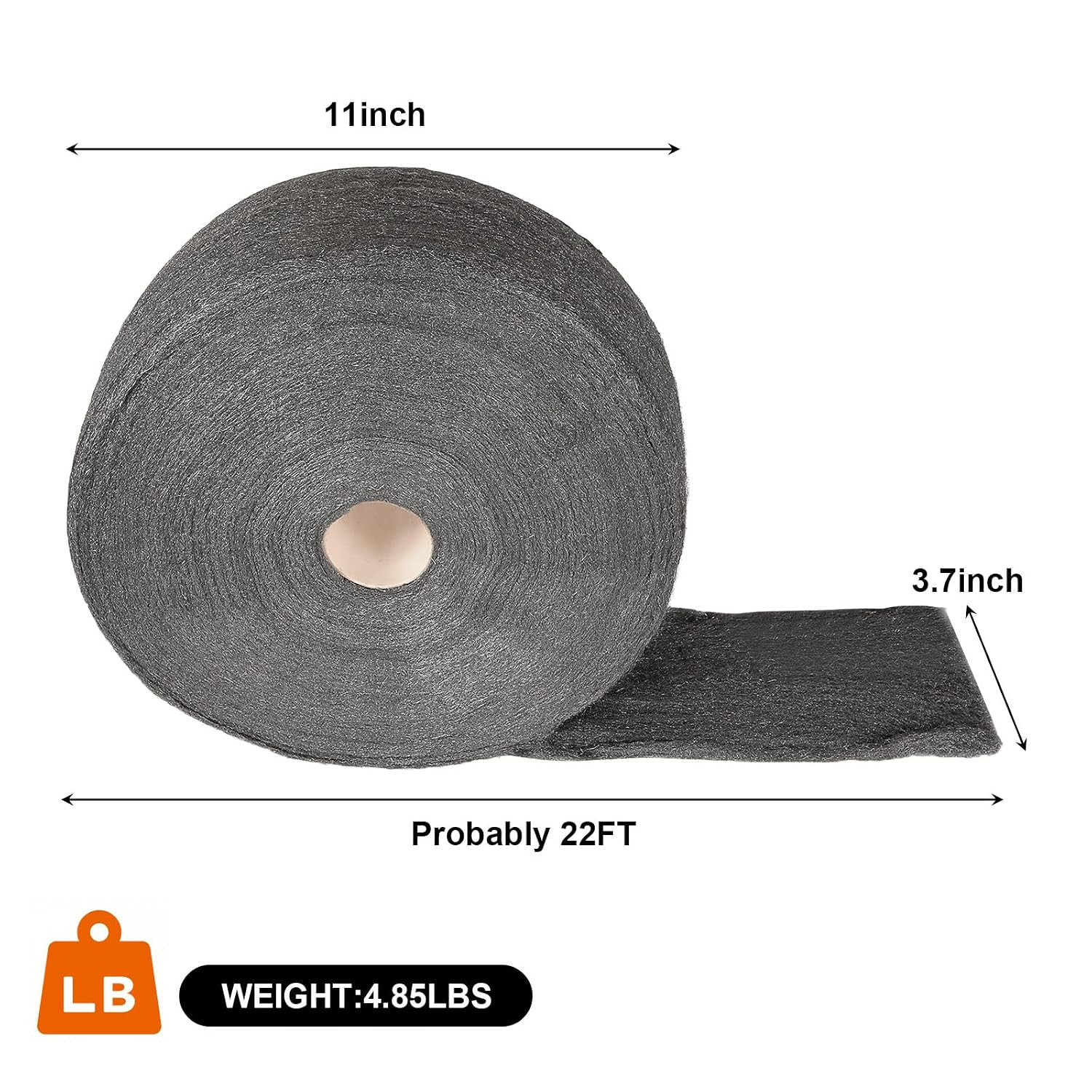 0000 Steel Wool 5Lb – Hardware Cloth for Cleaning, Buffing, Polishing Glass