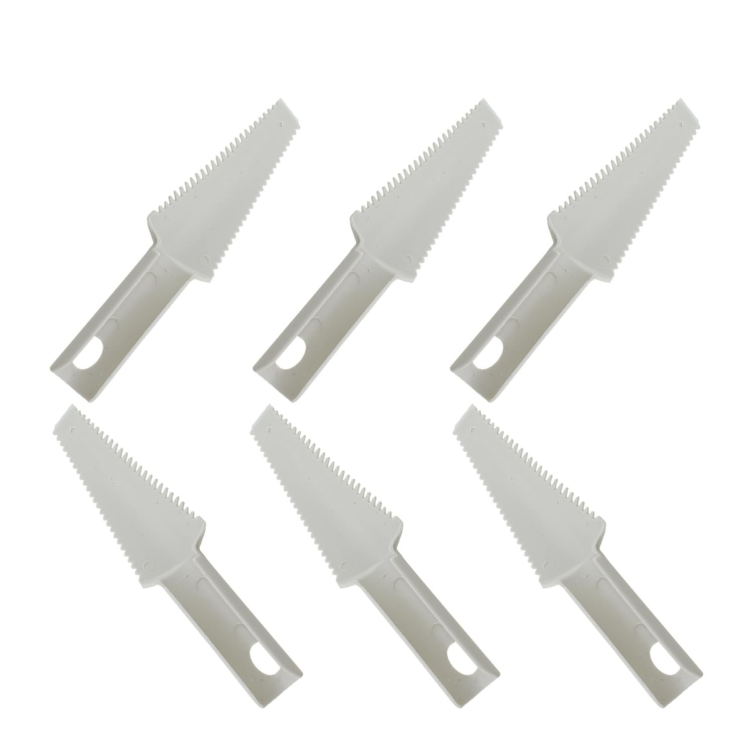 6PCS Flat Mop Cleaning Scraper 200mm Heavy Duty Deburring Tools Plastic Clean…