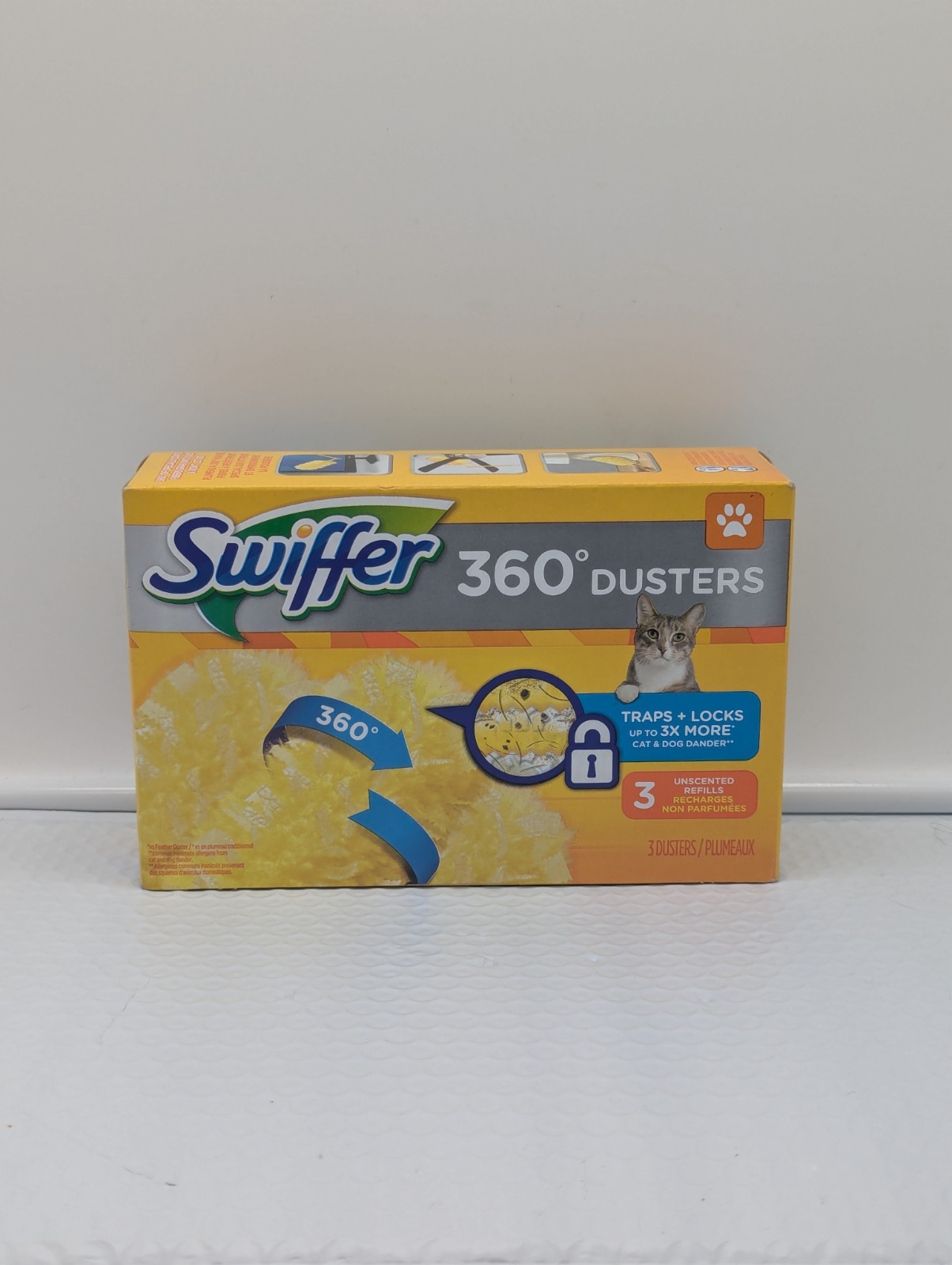 2016 Swiffer duster 360 Pet Refills Unscented 3 Pack Brand New Sealed