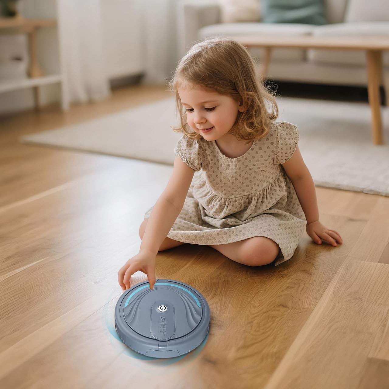 Kids Toy Handheld Vacuum Cleaner Role Play Toy for Kids Toddler Infant Boys