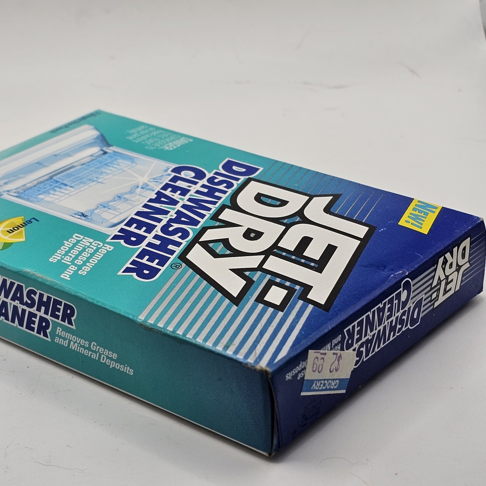 Jet Dry Dishwasher Cleaner Vintage 1996 New In Box Single Use Pouch Movie Prop