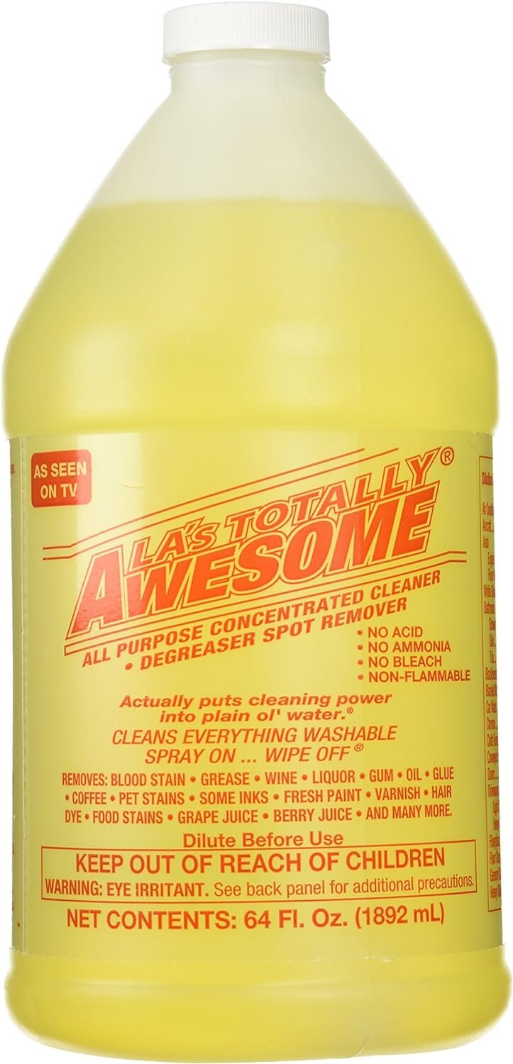 LA’s Totally Awesome Degreaser All Purpose Cleaner 64 Oz – 3 Packs