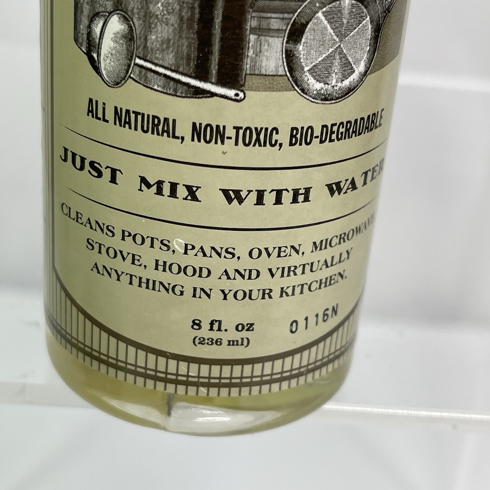 Dutch Glo Cleaning Tonic Kitchen Concentrate 8 fl oz Bottle Lot of 2 NEW