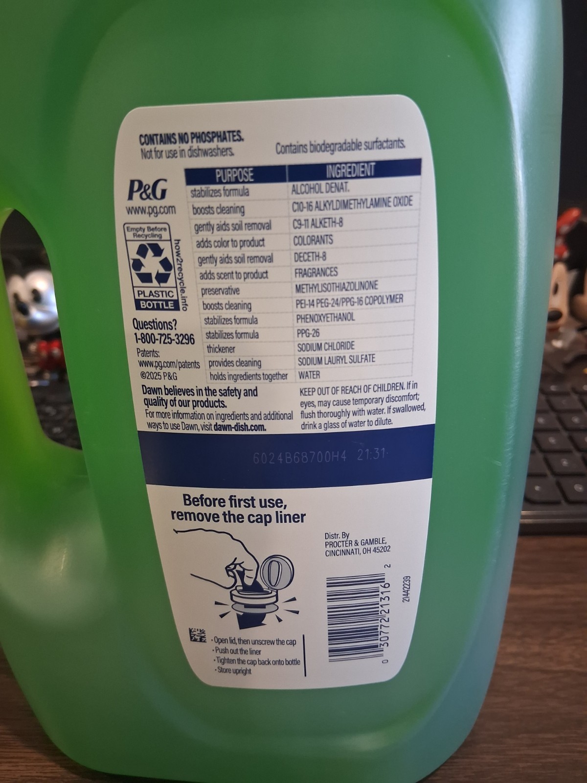 DAWN DISH SOAP APPLE SCENT GREEN 90 oz HAND ULTRA LIQUID DISHWASHING SOAP