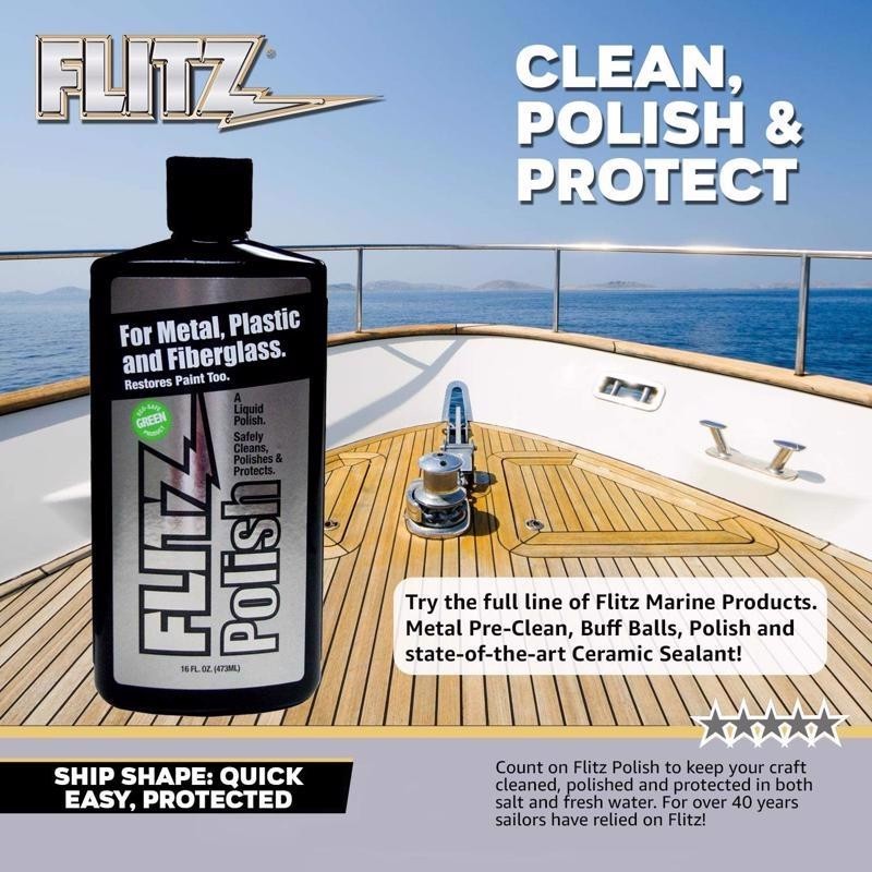 Flitz Metal Polish 3.4 OZ. Metal polish #LQ 04535 NEW