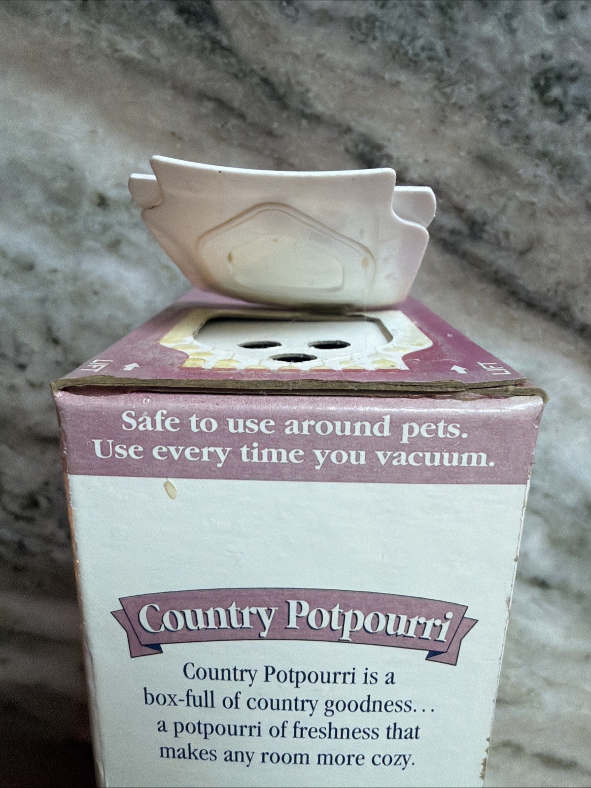 VTG 1997 ARM & HAMMER CARPET DEODORIZER Country Potpourri , 32oz Eliminate Oder