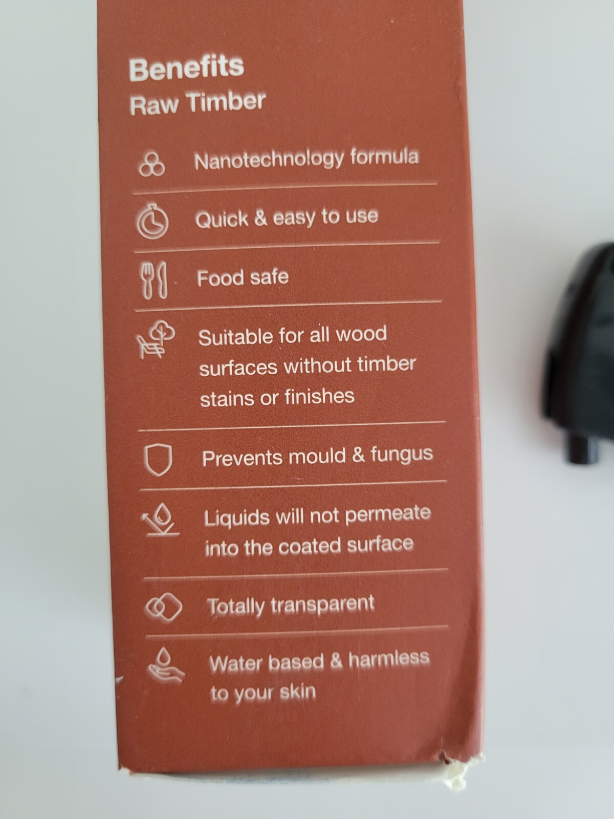 Nanoman Raw Timber Protective Coating