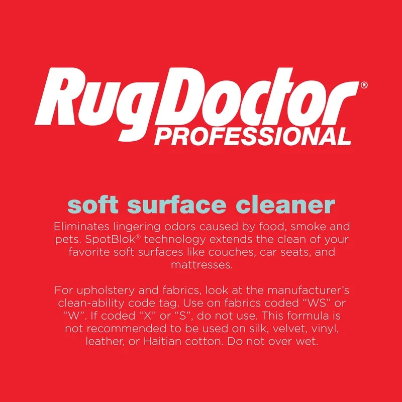 Pro Sofa and Stair Soft Surface Cleaner (32 Oz.); Safe for Use around Kids and P
