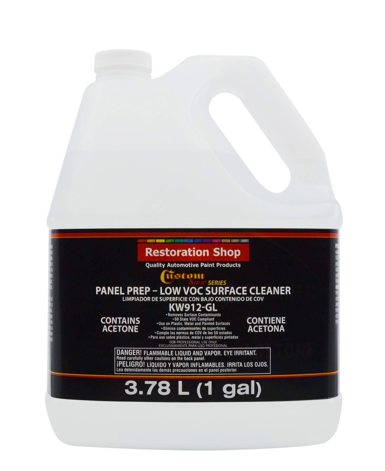 Custom Shop Panel Prep and Degreaser – Low VOC Surface Cleaner and Grease and Wa