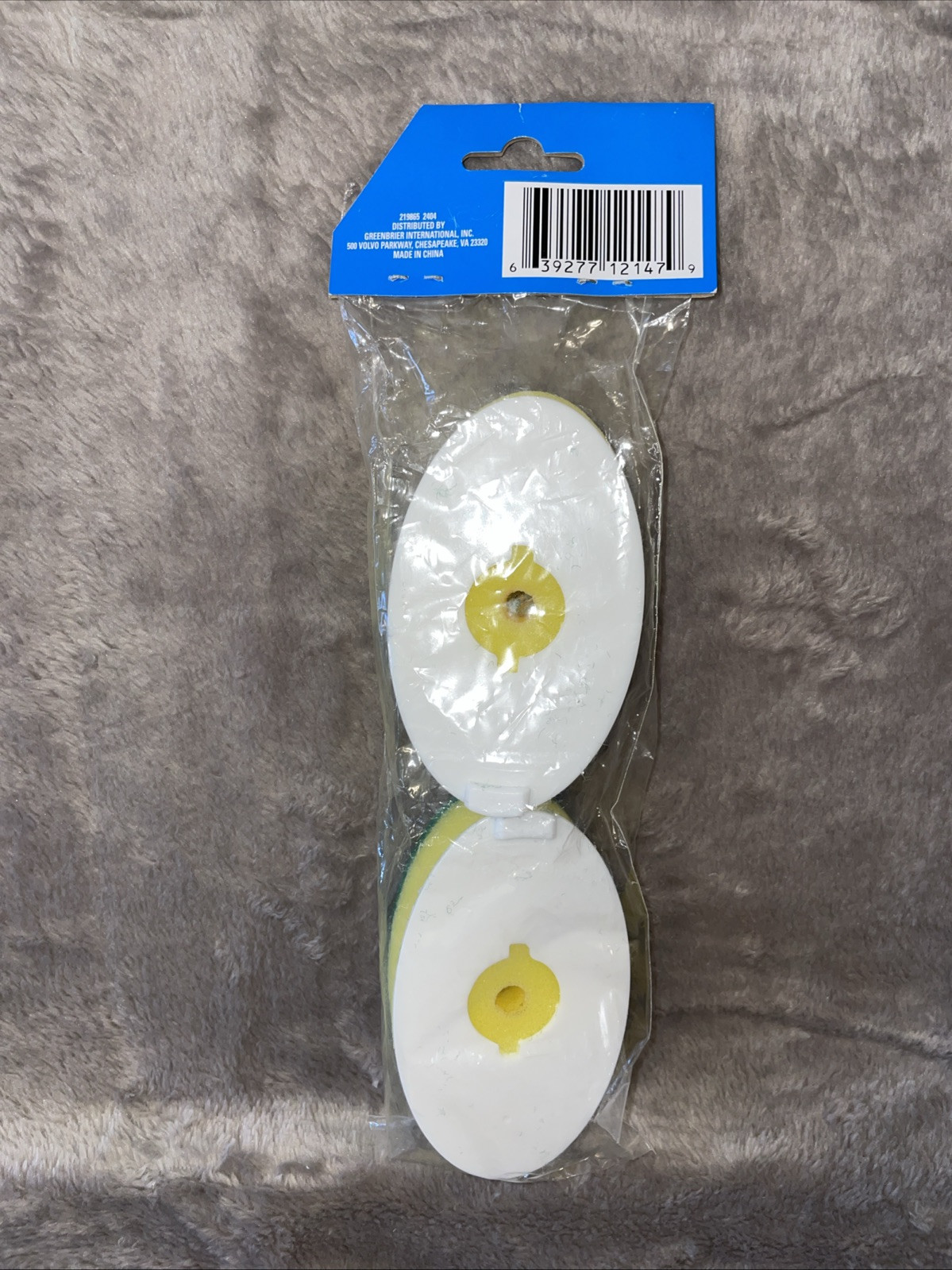 Scrub Buddies Soap Dispenser Scour Pad Sponge Brush Refill 2 Pack-New in Package