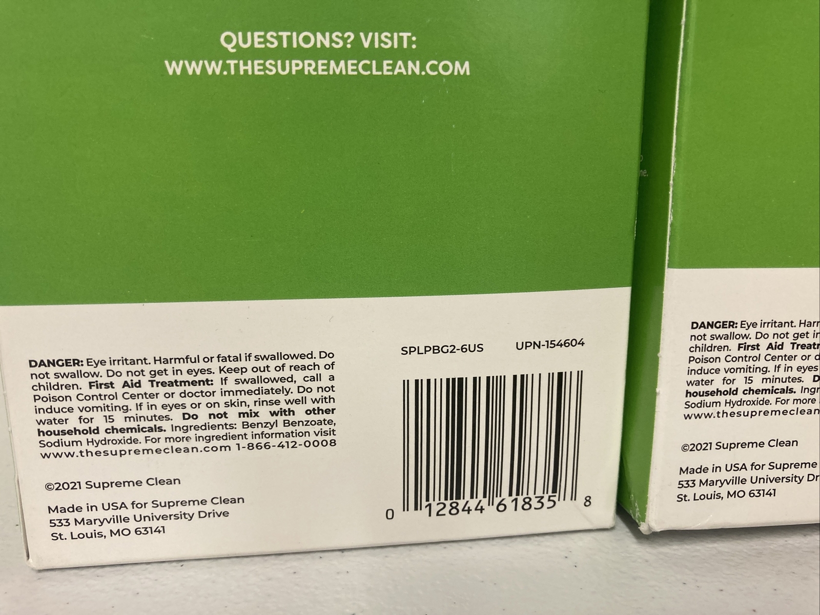 2X NEW Supreme Clean Probiotic SINK & DISPOSAL Cleaner 6 Count JUNIPER 12 Total