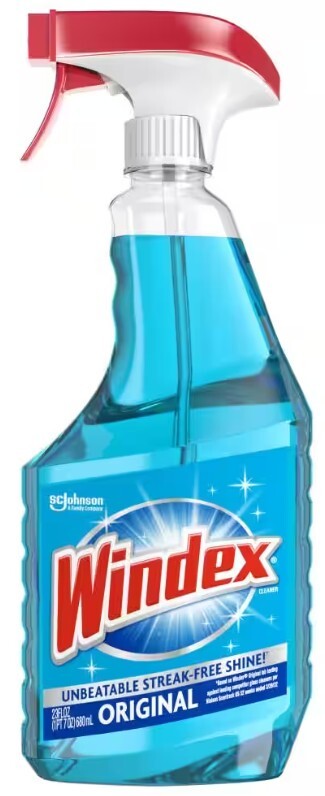 Windex Original Glass Cleaner Unbeatable Streak-Free Shine – 6 Pack 23 oz. Each
