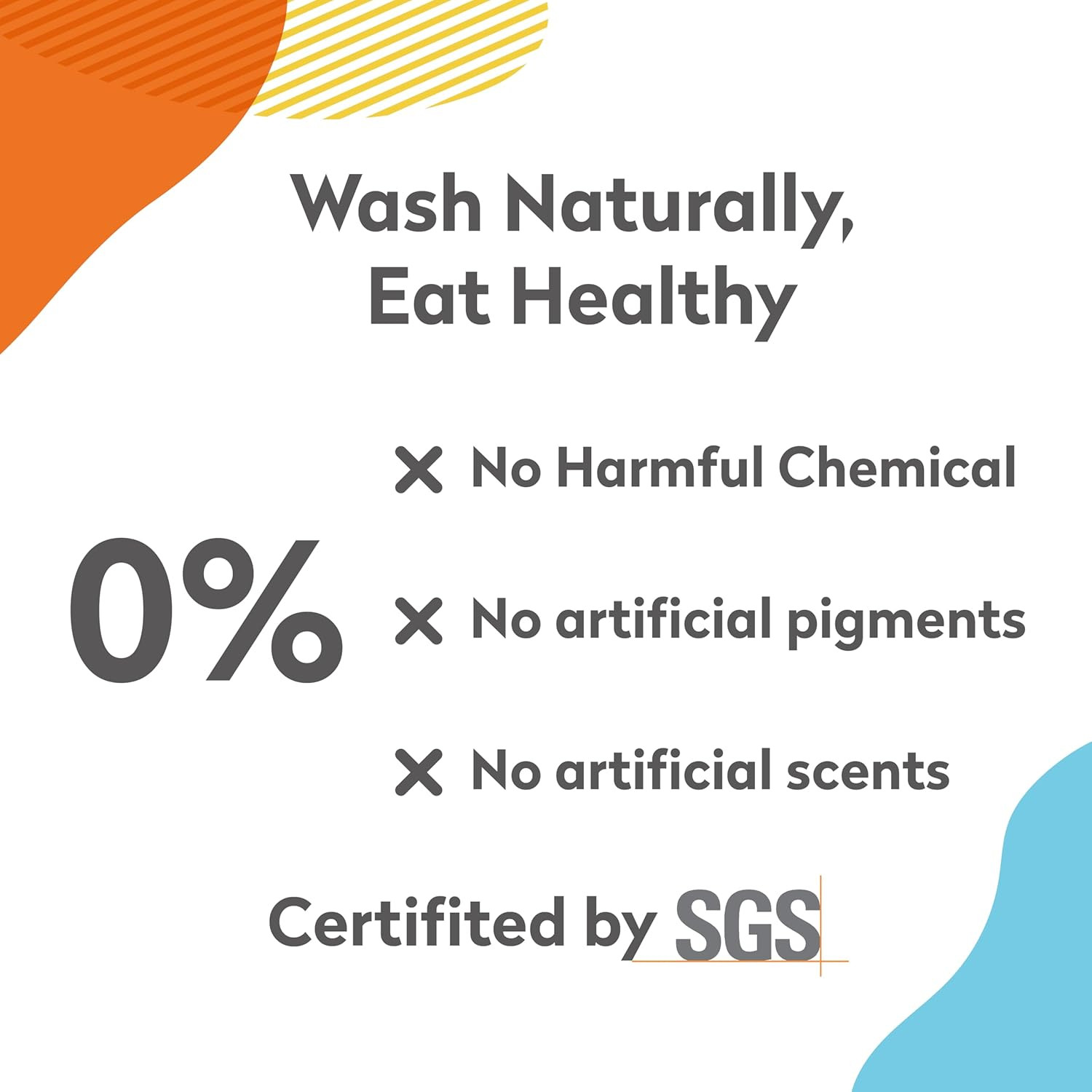 3 in 1 Plant Based Dish Soap, Non Harmful Ingredients Veggie Wash, Orange Oil Fr