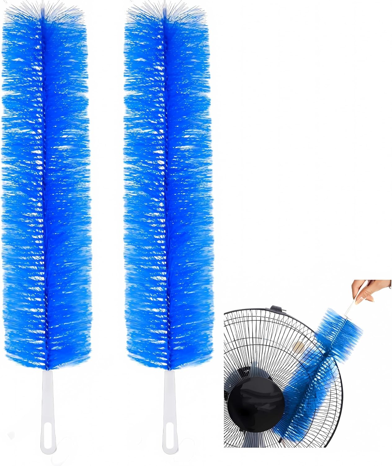 Fan Cleaner Brush, Fan Brush Cobweb Duster Microfiber Duster Ideal for Ceiling