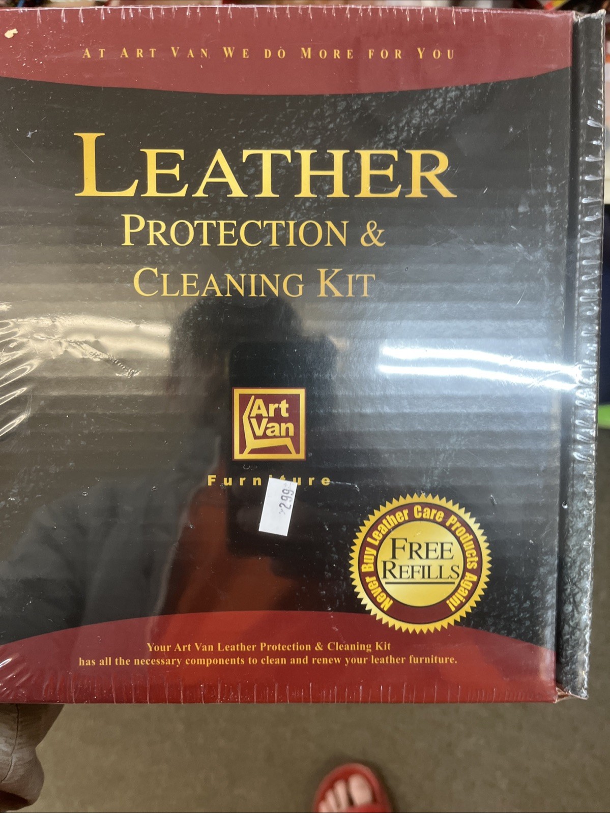Art Van Leather Protection & Cleaning Kit NEW SEALED Discontinued Product!