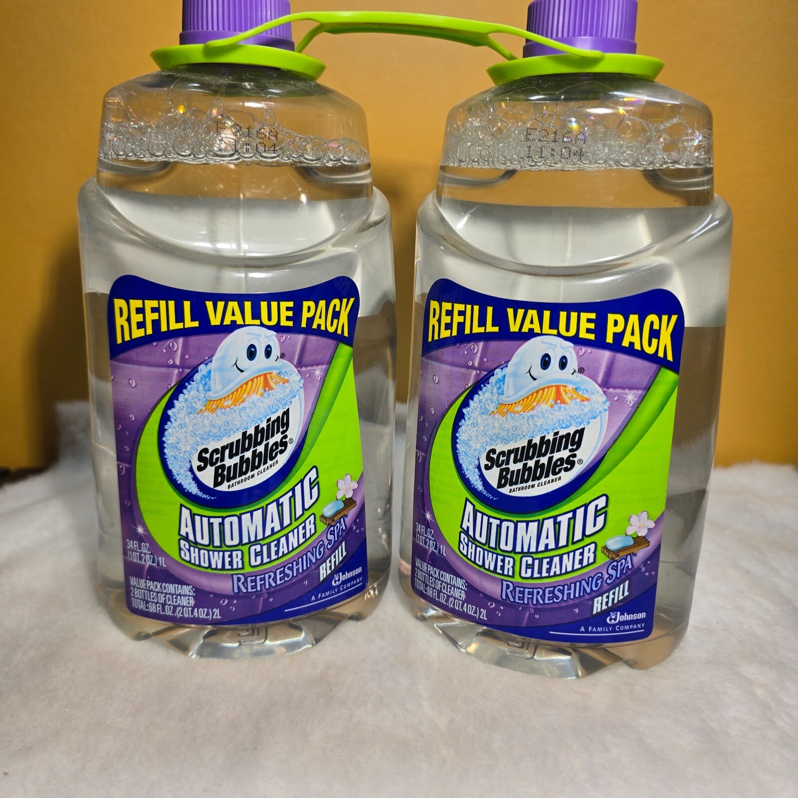 Scrubbing Bubbles Automatic Shower Cleaner Refill Value Pack – 68 oz Total