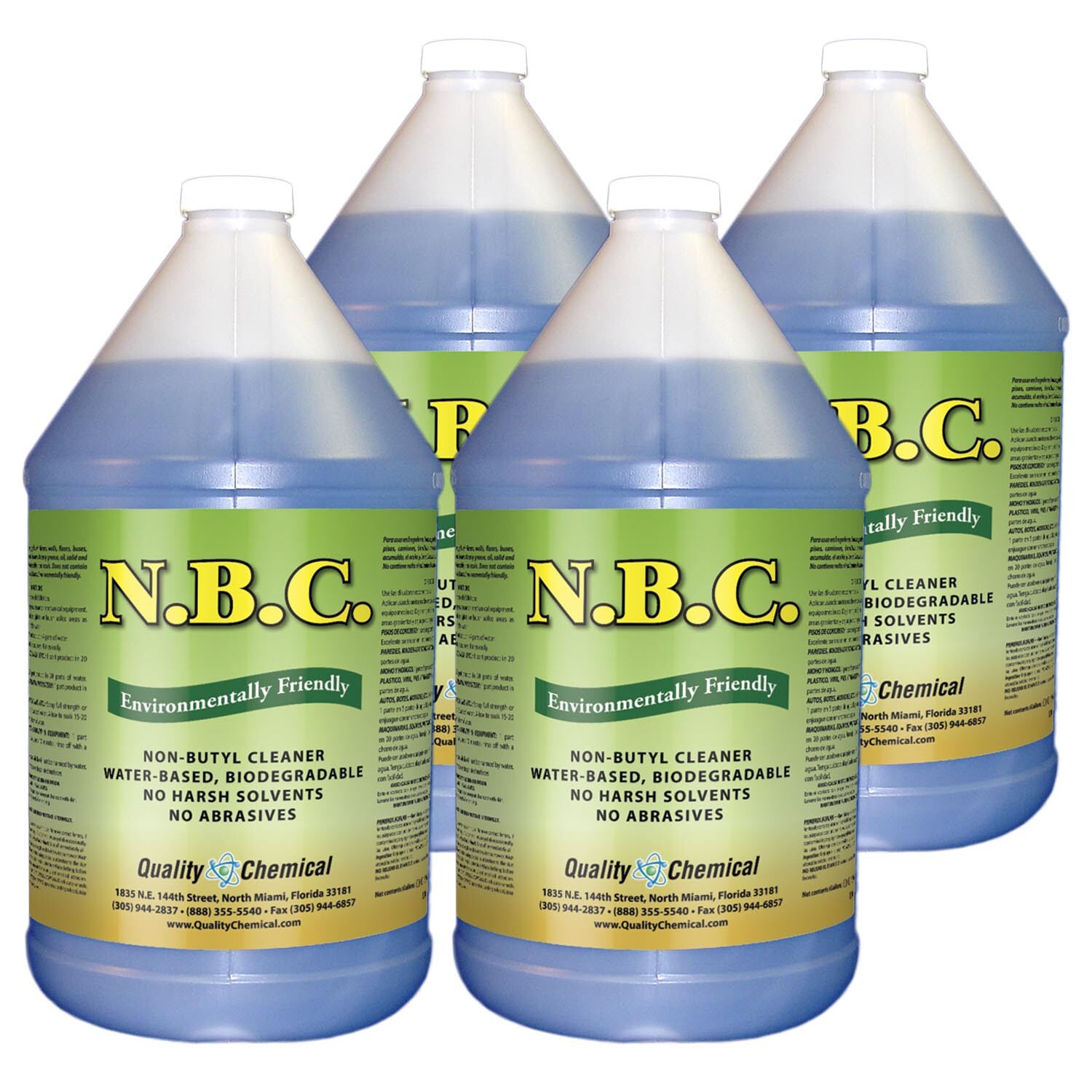 NBC – Non-Butyl Cleaner and Oil Emulsifier – 4 gallon case