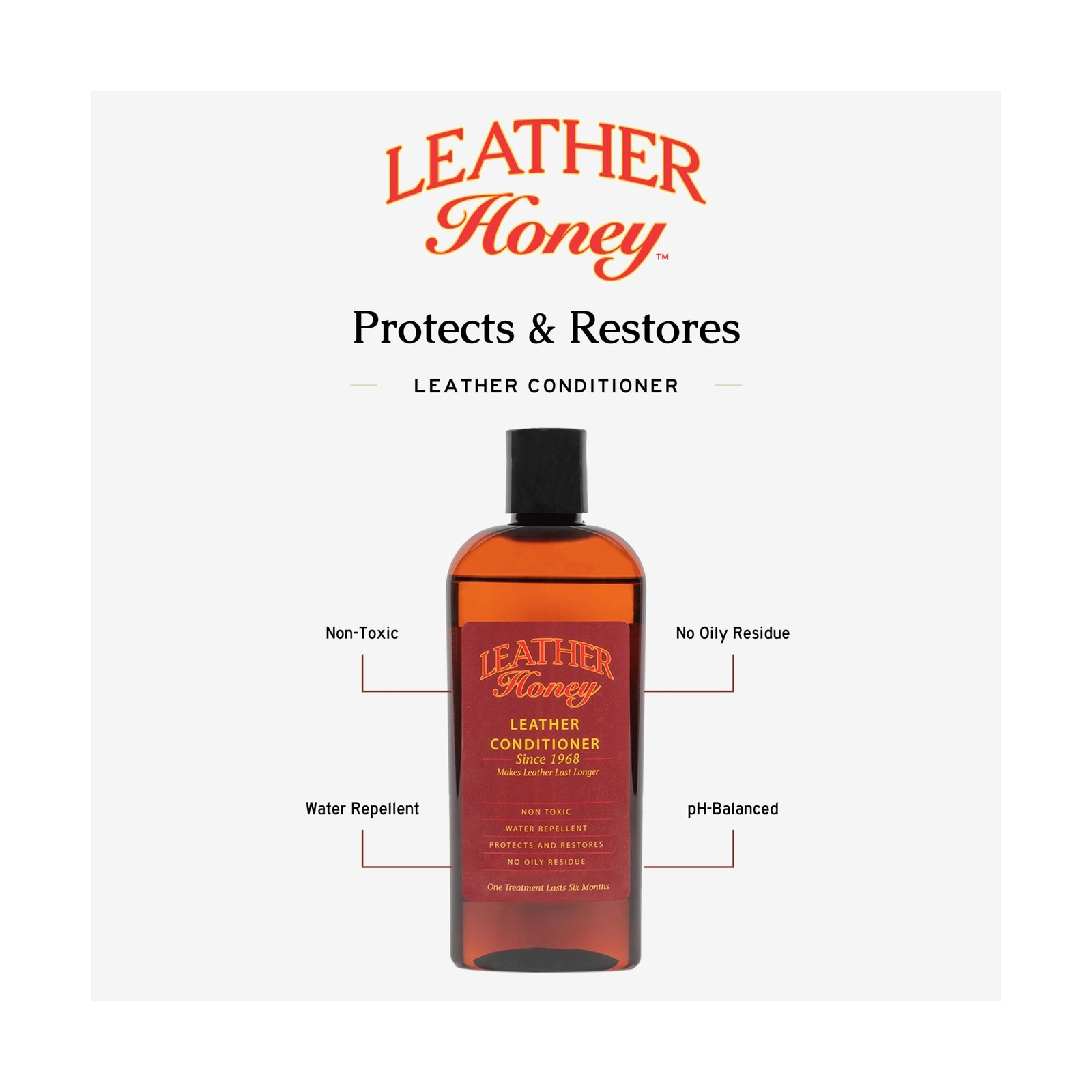 Leather Honey Leather Conditioner, Since 1968. For All Leather Item… Fast Ship