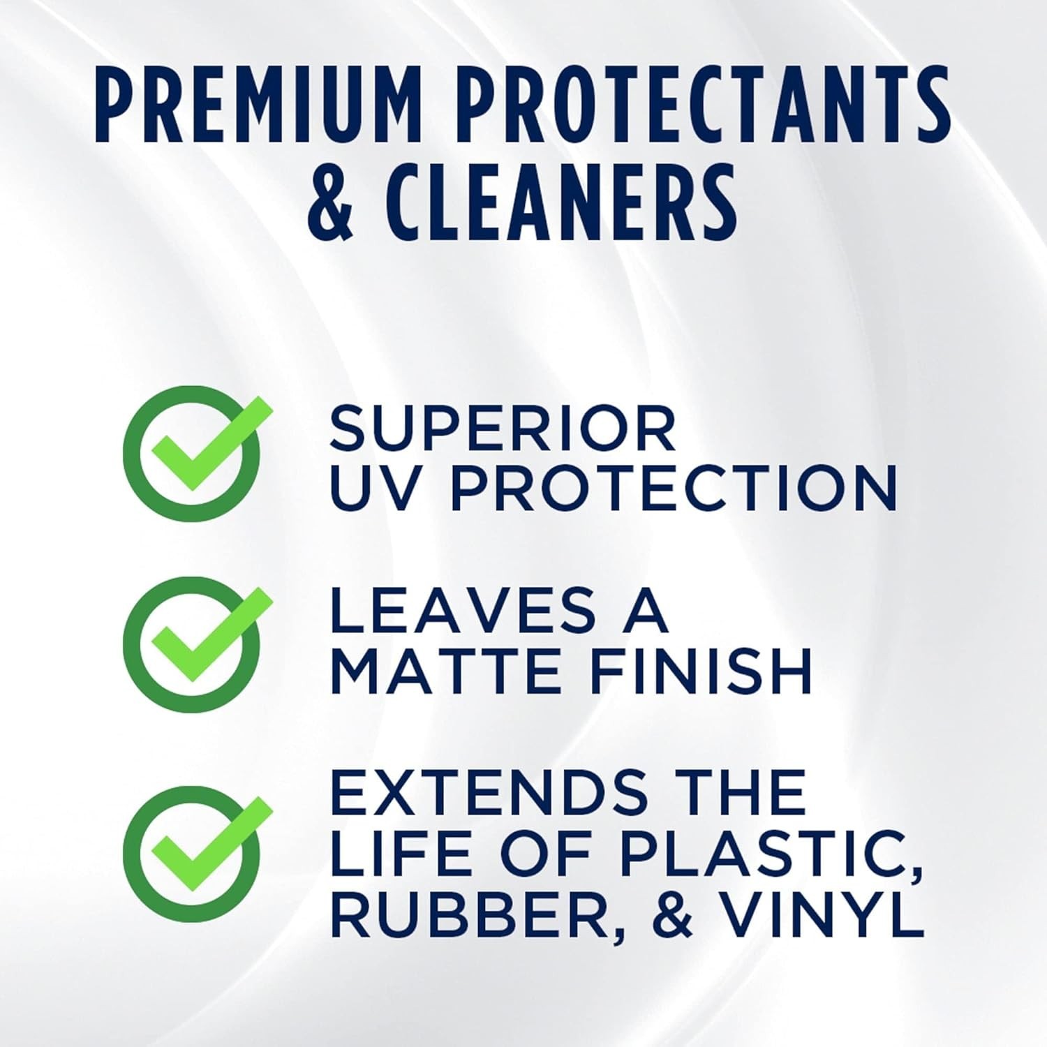 Automotive UV Protects Vinyl, Plastic & Rubber, Matte Finish, 16 oz