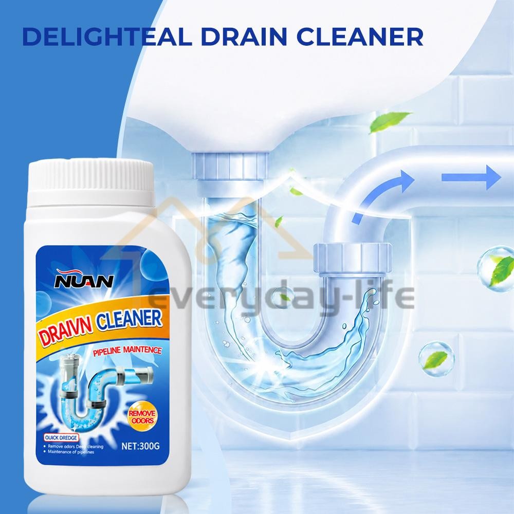 NUAN 300g Sink & Drain Cleaner Powerful Pipeline Dredging Agent Agent Unblocker