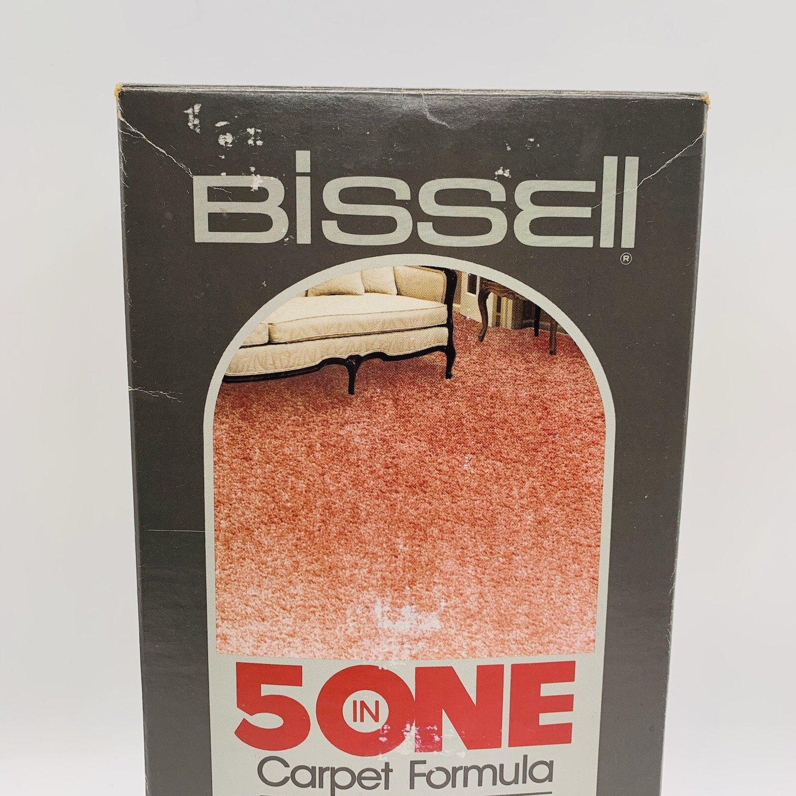 Vintage Bissell 5 In One Carpet Formula 1987 (4 LB Bottle) In Open Box 64 fl oz