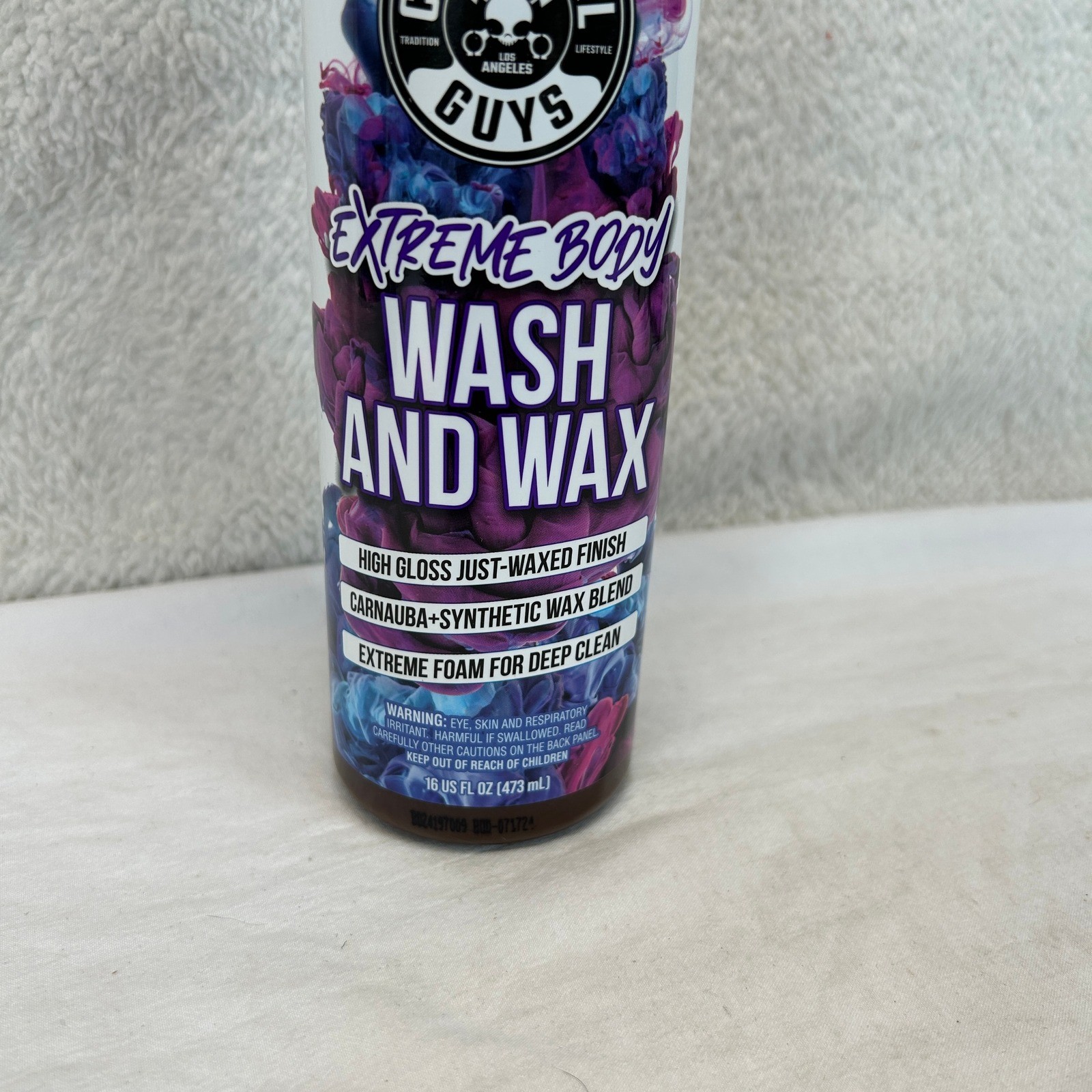 Chemical Guys Extreme Body Wash and Wax 16oz CWS20716 High Gloss 2 Pack New