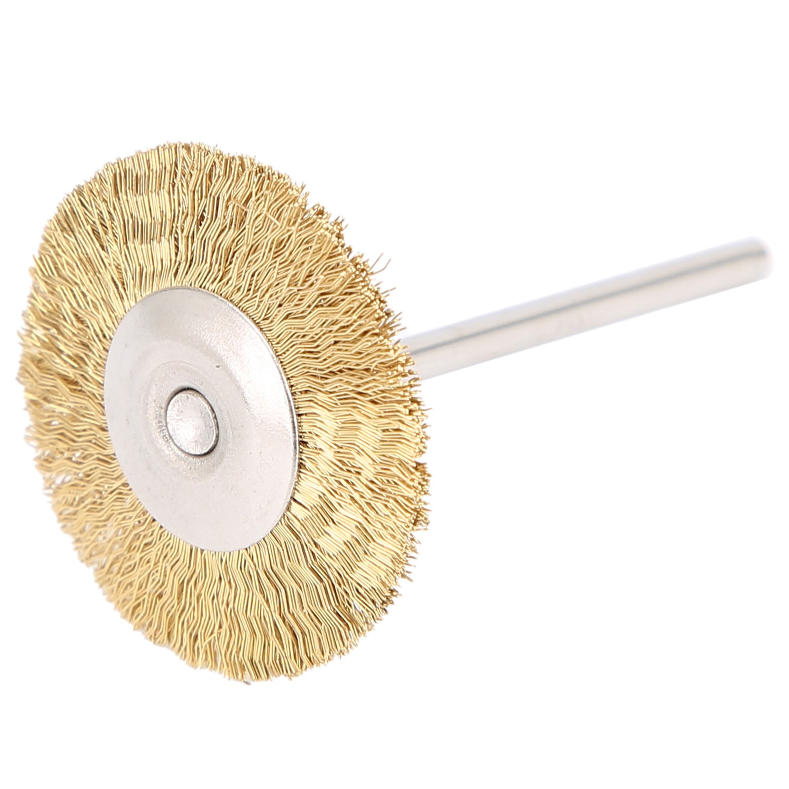 T Shaped Nail Drill Bit Cleaning Brush Brass Wire Grinding Head Cleaner Brush