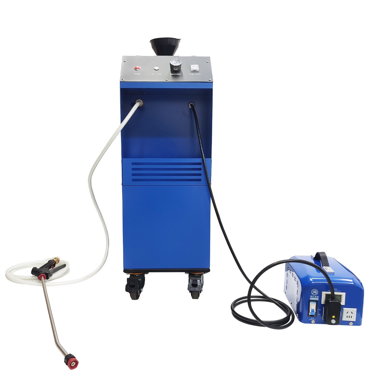 220V/110V Kitchen Range Hood Heavy Oil Stain Cleaning Machine Foam Generator