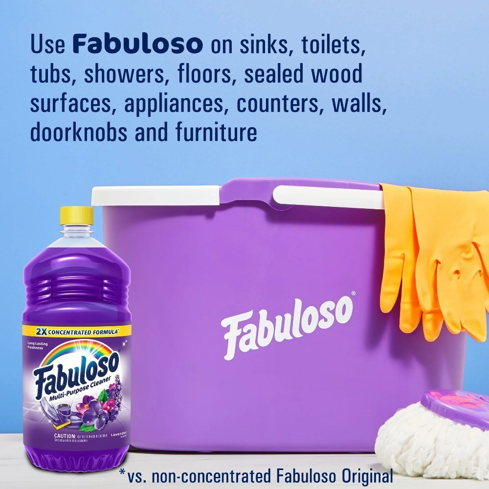 Multi-Purpose Cleaner & Floor Cleaner 2x Concentrated, Lavender – 56 fl oz