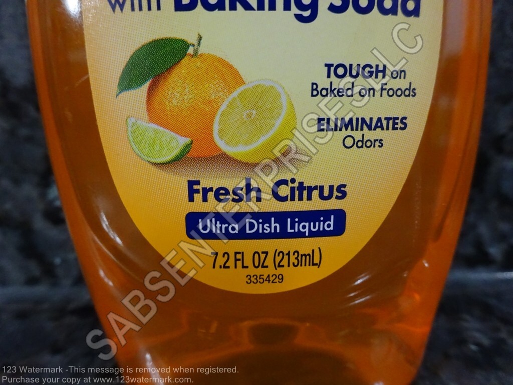 9 Arm & Hammer FRESH CITRUS Scent Dishwashing Liquid Dish Soap 7.2 FL oz. NEW