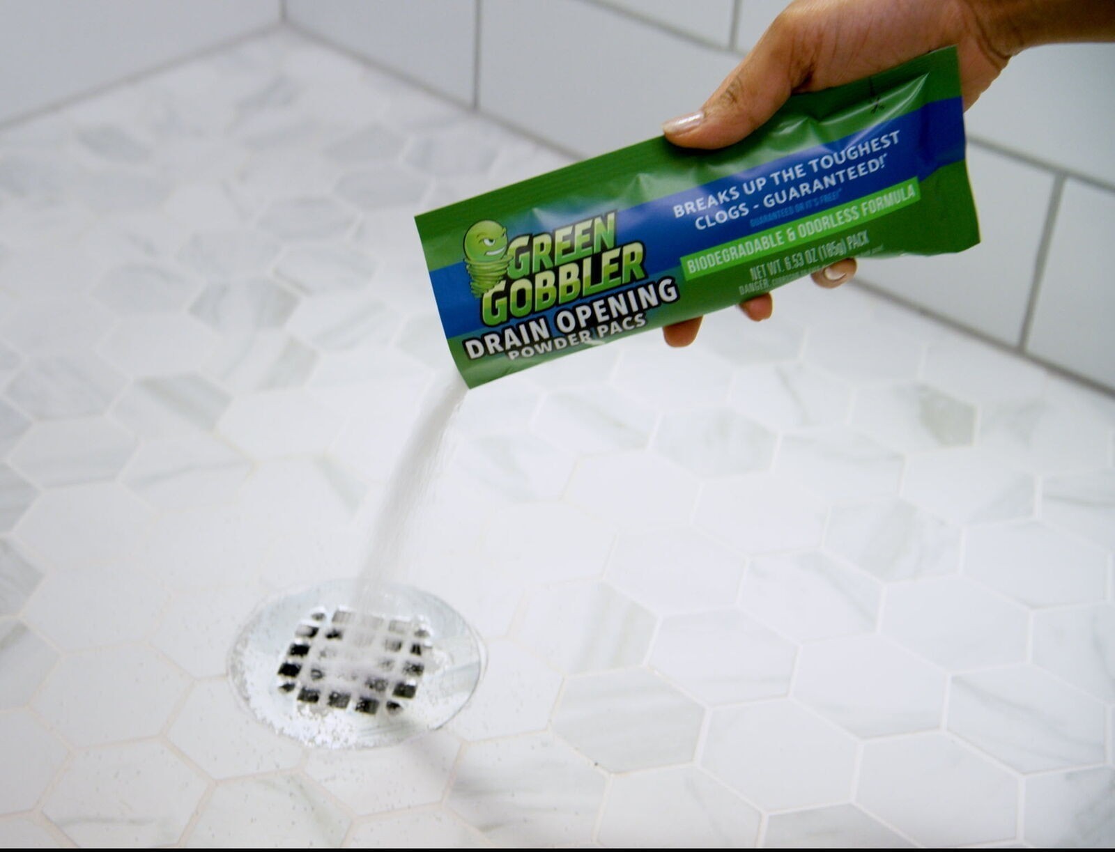 8.25 Oz. Draining Opening Pacs Clog-Free 3 Count Dining Home Hotel Septic Safe