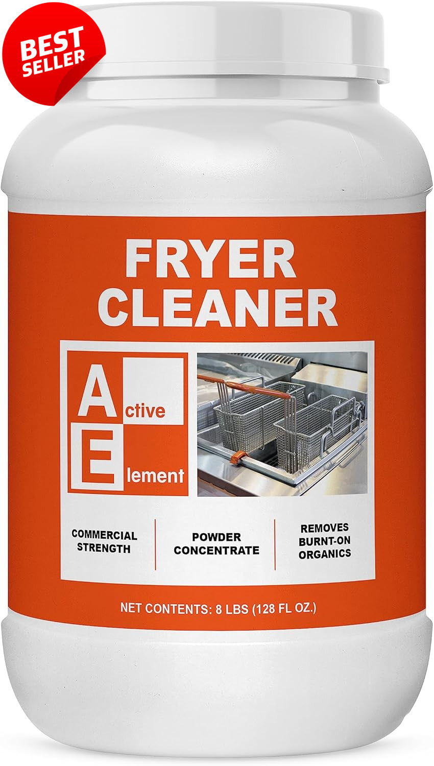 Fryer Cleaner 8lb Concentrated Powder Commercial Strength 21 Cleanings – US