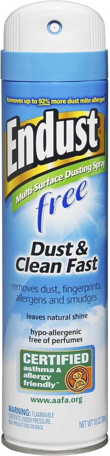 Fragrance Free Hypo-Allergenic Dusting and Cleaning Spray, Hypo-allergenic, F…