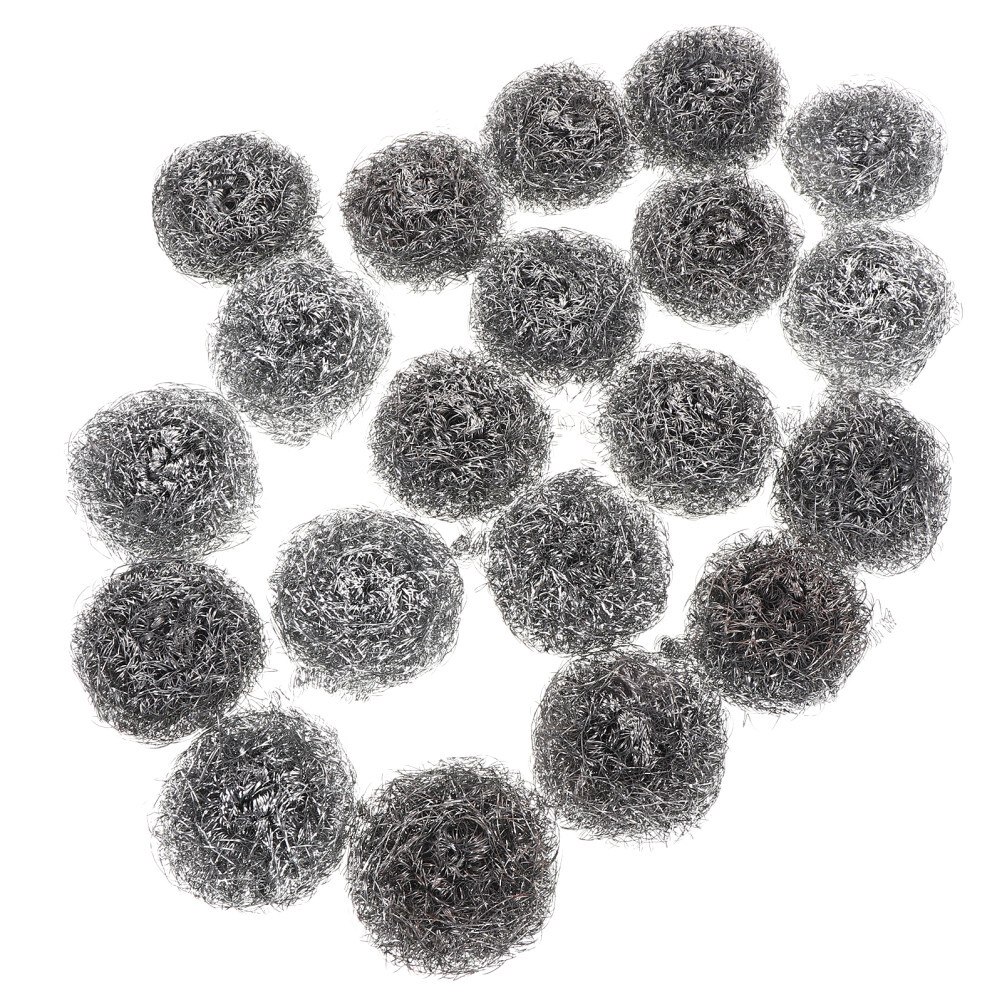 Stainless Steel Dish Bowl Cleaning Spiral Scourers Practical Kitchen Cleaner