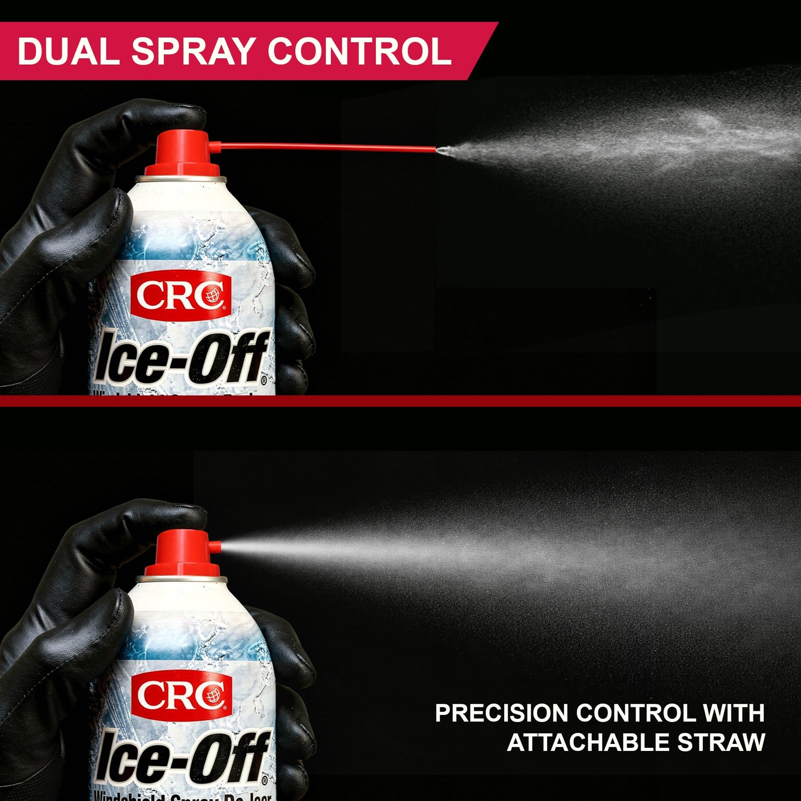 Windshield DeIcer Spray Melts Ice Snow Frost 12 Oz Pack of 1 Auto Car