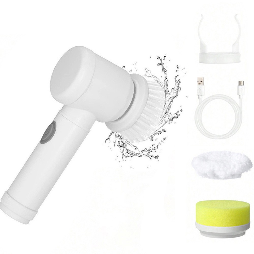 Electric Cleaning Brush Kitchen Bathroom Toilet Portable Powerful Clean Brush