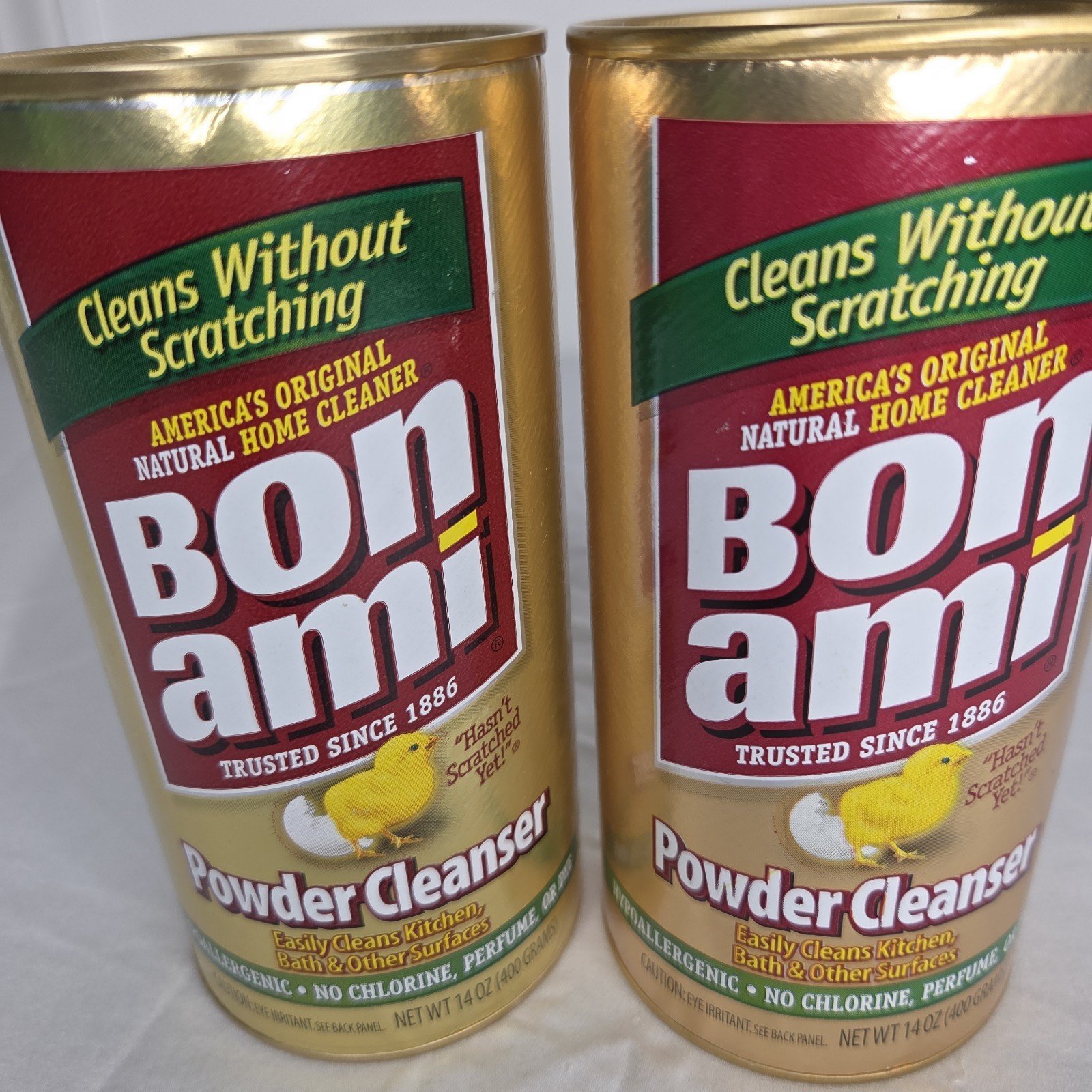 2 Bon Ami 14 Oz. Cleaning Powder 04403 Bon Ami 017500044038
