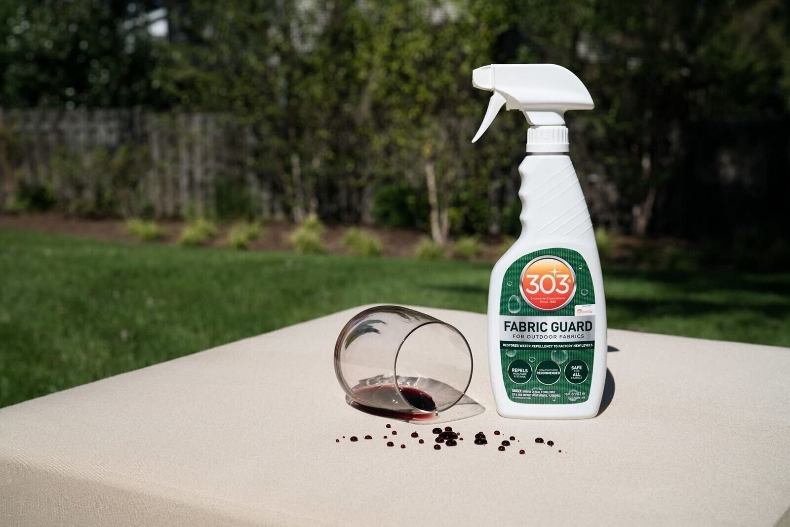 303 Fabric Guard – For Outdoor Fabrics – Restores Water Repellent Properties –