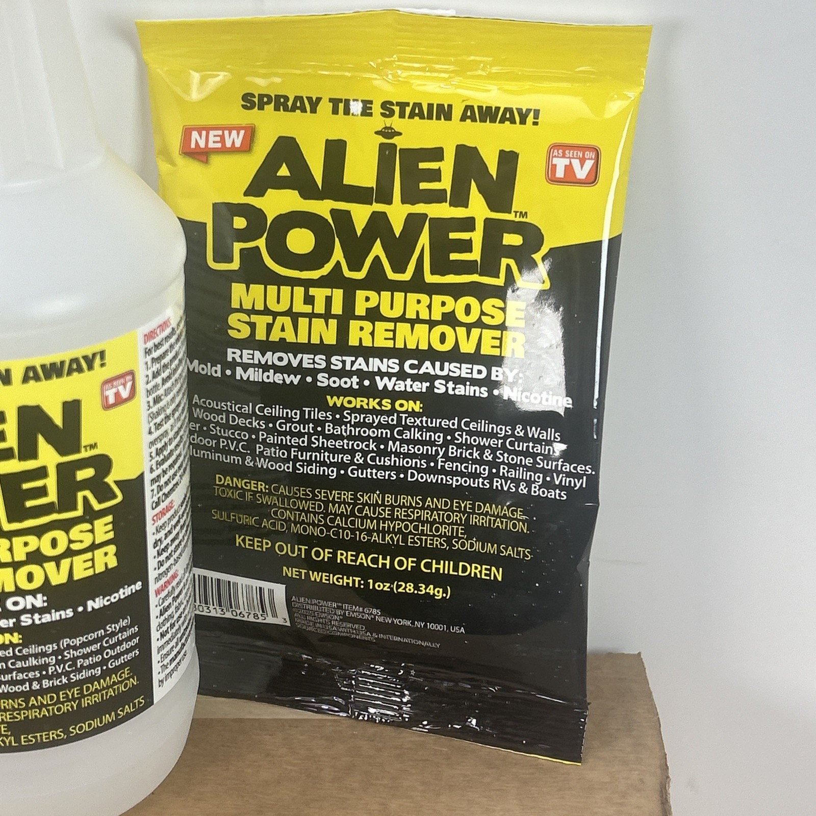 2 Pack Alien Power 24 oz. Alien Power Multi-Purpose Stain Remover With Bottle