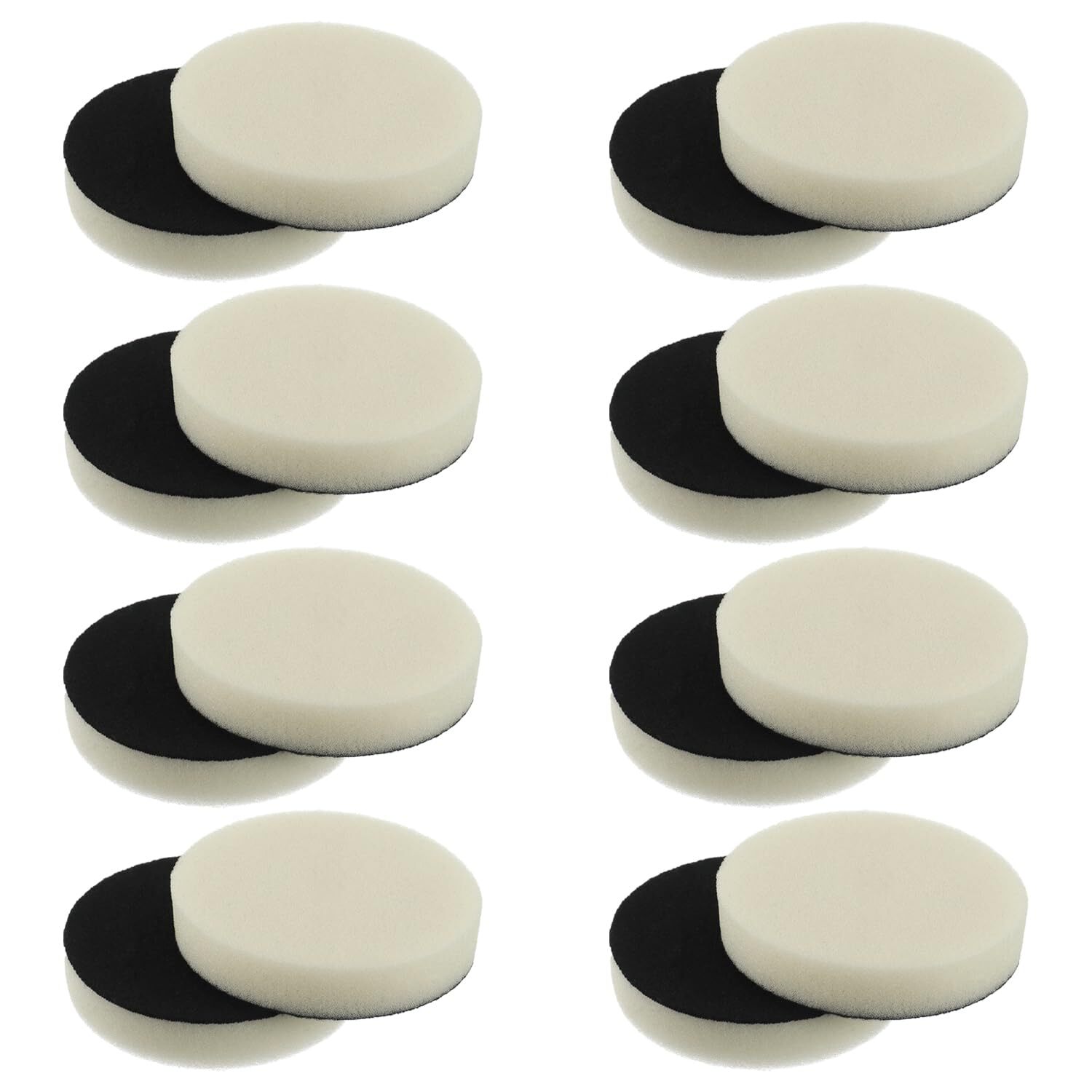 16pcs Foam Pads Power Scrubber Pads Set Electric Scrubber Replacement Scouring P