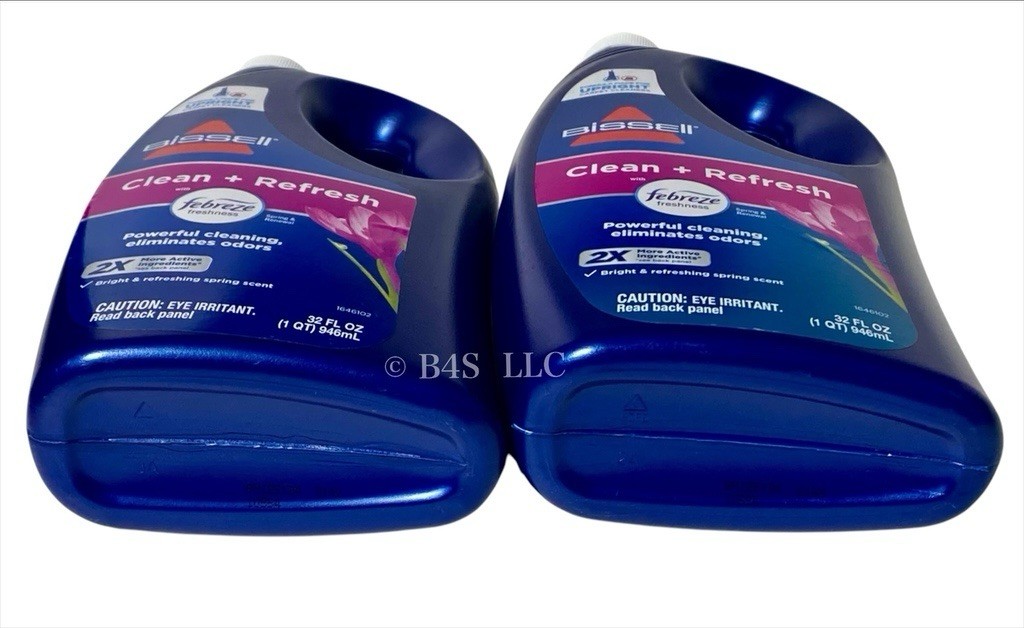 Bissell Febreze Clean Refresh Spring Renewal 32oz 2 Pack Cleaner Solution