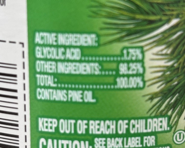 2 Pine Sol ORIGINAL Formula with PINE OIL Glycolic Acid Multi Surface Cleaner