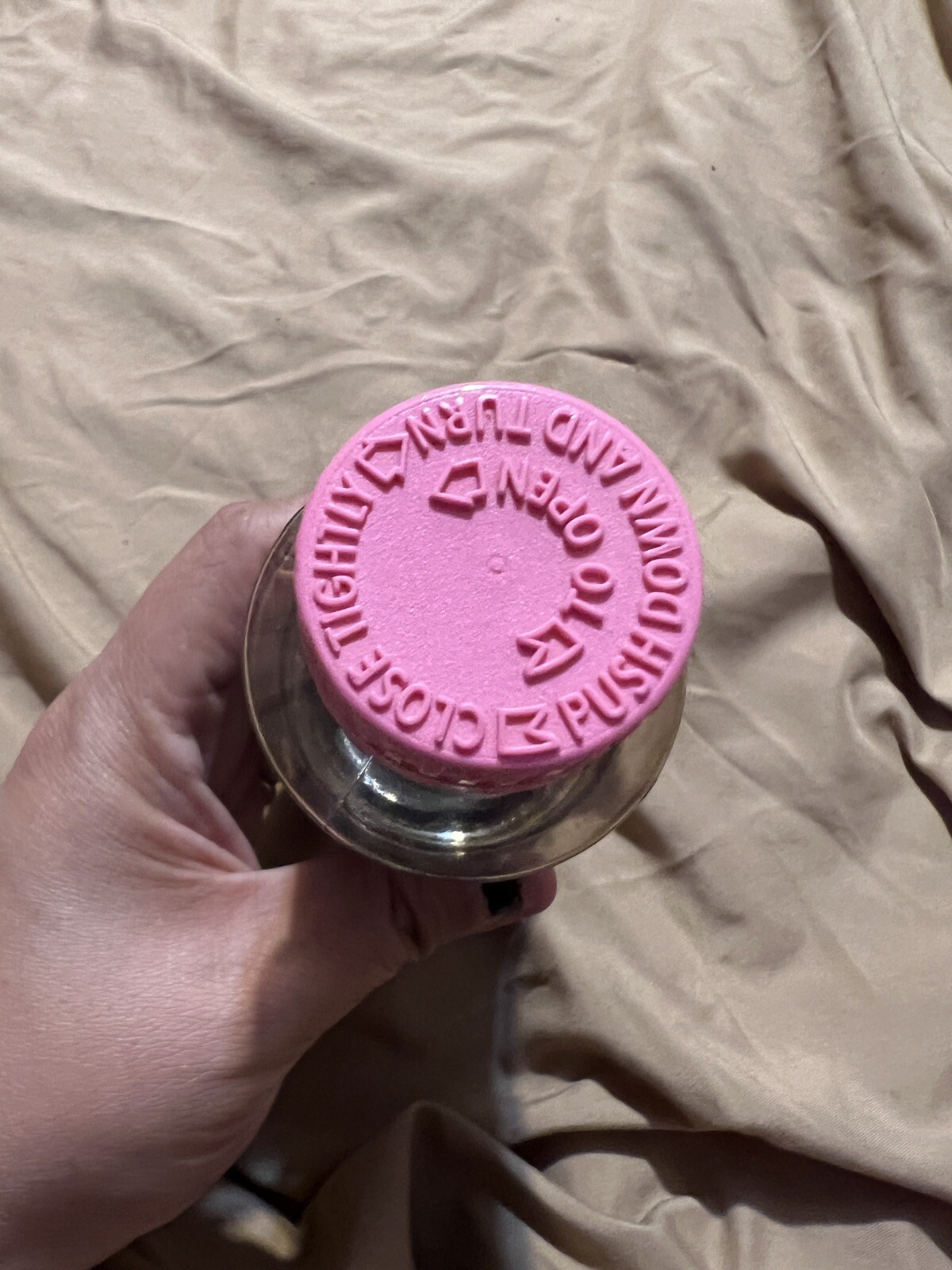 Vintage Old English Scratch Cover For Light To Medium Woods 8 oz Pink Lid ~ RARE