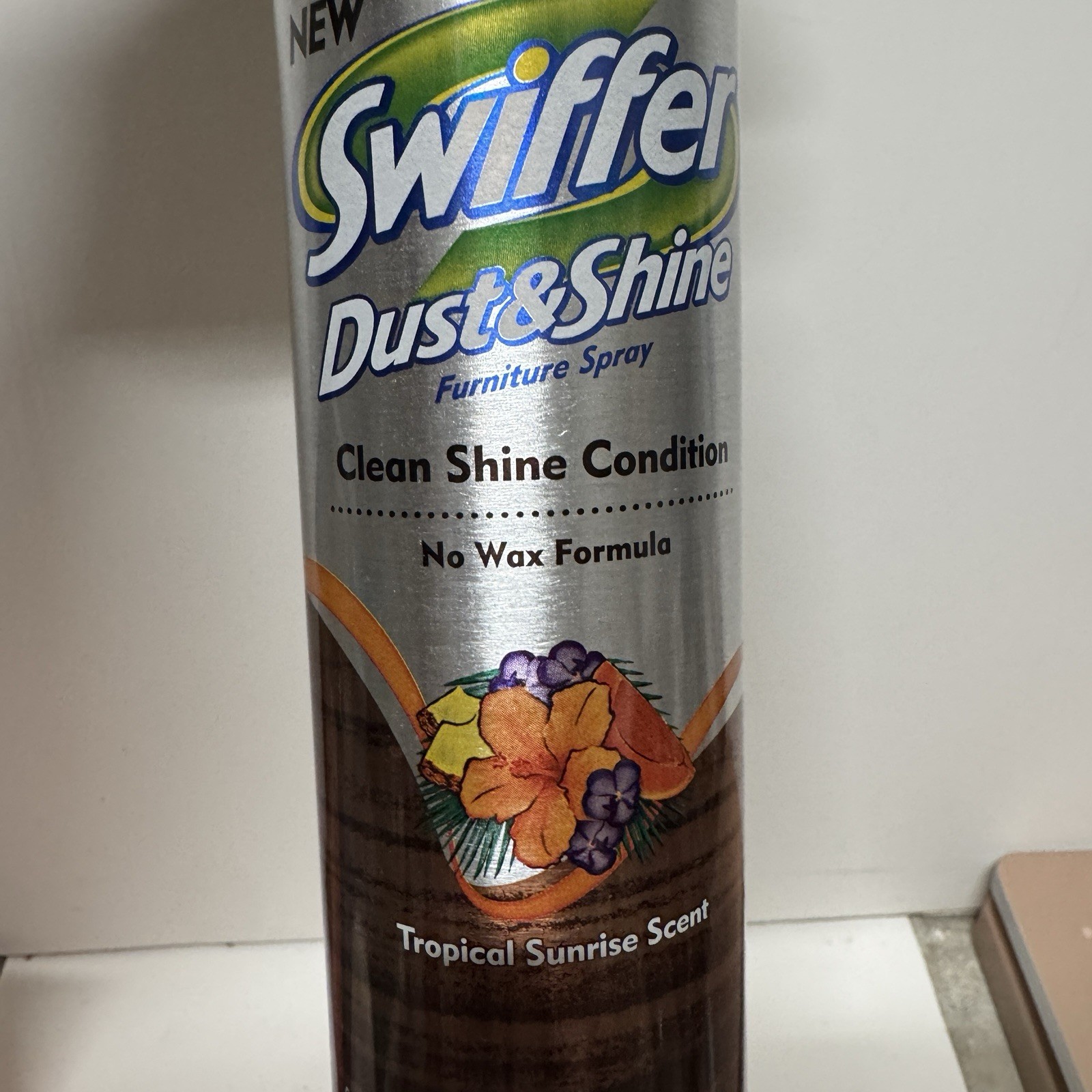Swiffer Dust And Shine Tropical Sunrise Scent Furniture Spray 9.7 OZ